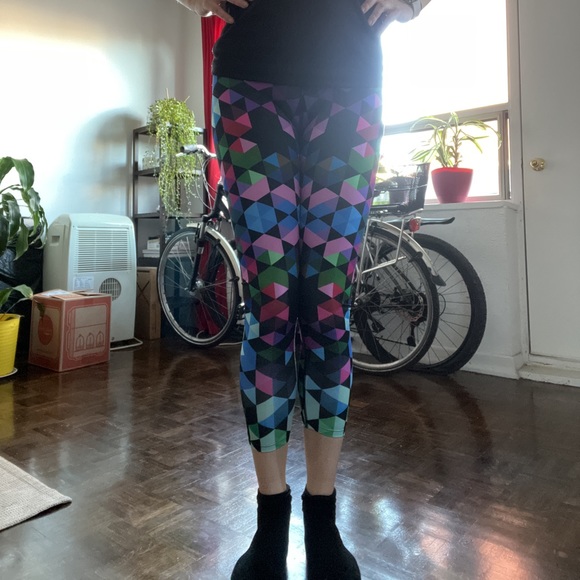 Multicolour yoga pants - Picture 3 of 5